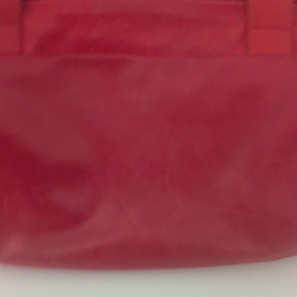 Vintage Italian Designer Mandarina Duck Red Leather Purse - Picture 9 of 11